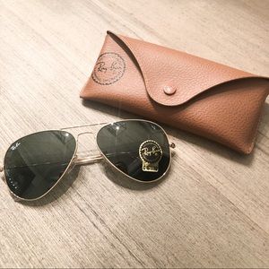 Ray-Ban aviator sunglasses